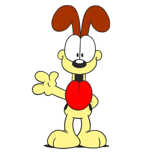 🐶 Стикер «Garfield & friends» для Telegram