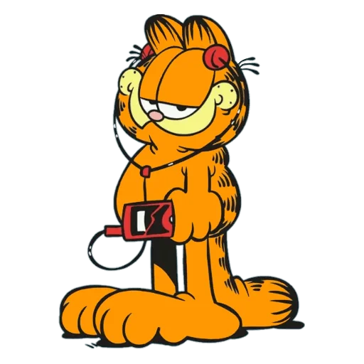 🎧 Стикер «Garfield & friends» для Telegram