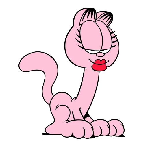🙋‍♀️ Стикер «Garfield & friends» для Telegram