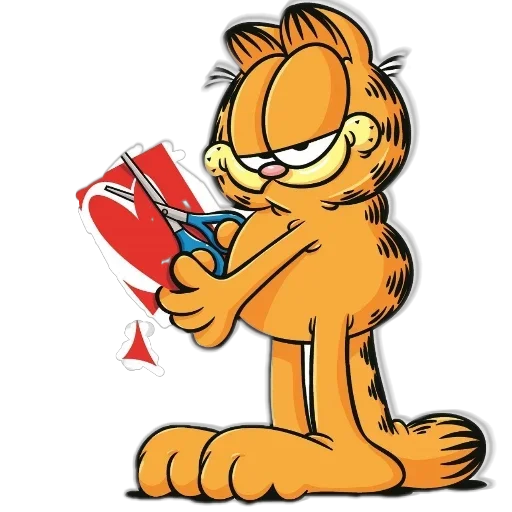 😘 Стикер «Garfield» для Telegram