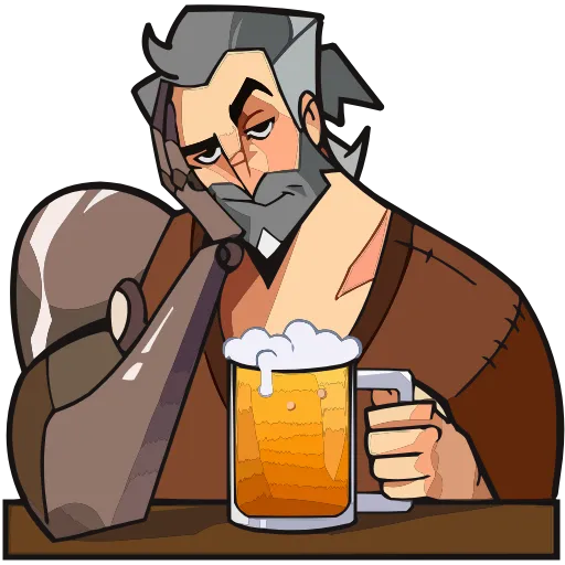 🍺 Эмодзи «Гарий» для Telegram