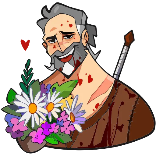 💐 Эмодзи «Гарий» для Telegram