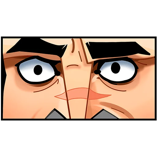👀 Стикер «Гарий Без Текста» для Telegram