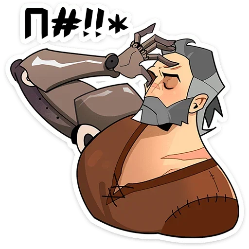 😮‍💨 Стикер «Гарий» для Telegram