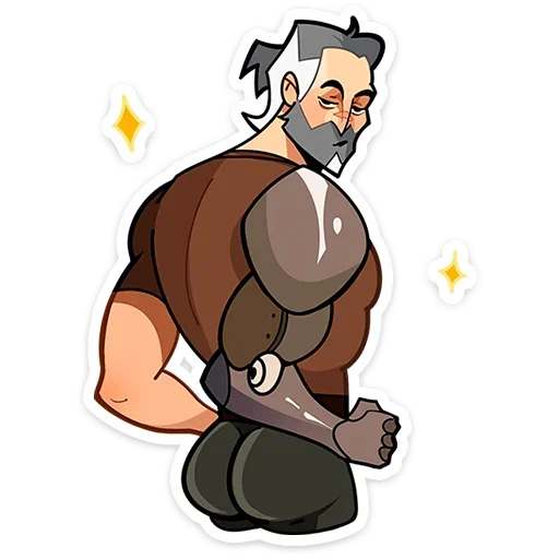 🍑 Стикер «Гарий» для Telegram