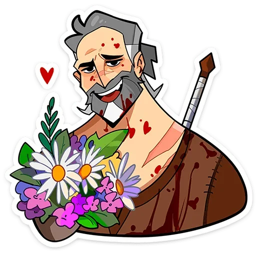💐 Стикер «Гарий» для Telegram