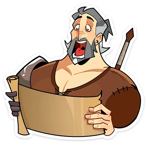 😱 Стикер «Гарий» для Telegram