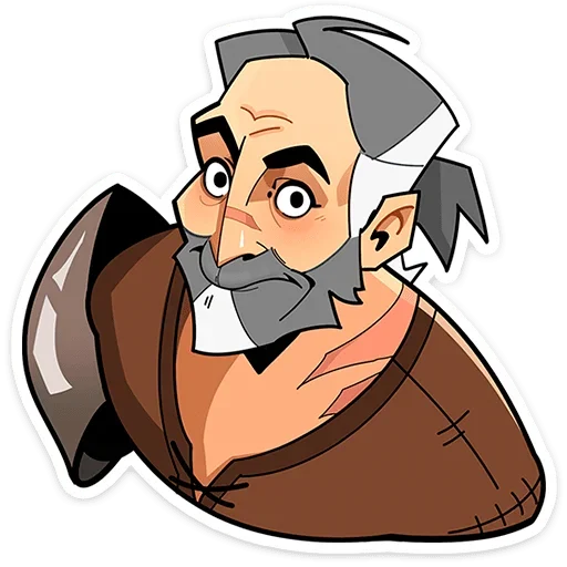 😬 Стикер «Гарий» для Telegram