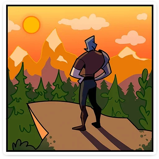 ☀️ Стикер «Гарий» для Telegram