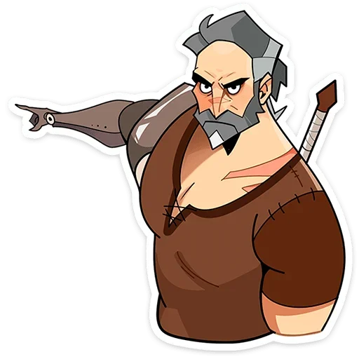 😠 Стикер «Гарий» для Telegram