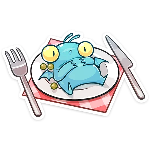 🍽 Стикер «Гарлик • Garlik» для Telegram