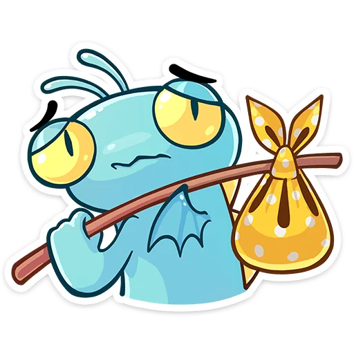 🚶‍♀ Стикер «Гарлик • Garlik» для Telegram