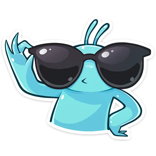 😎 Стикер «Гарлик • Garlik» для Telegram