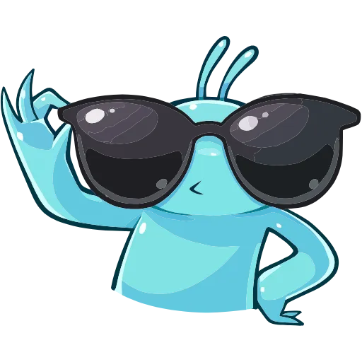 😎 Эмодзи «Гарлик» для Telegram