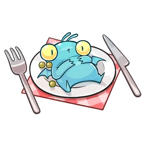 🍽 Эмодзи «Гарлик» для Telegram