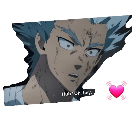 🥰 Стикер «Garou / one punch man» для Telegram