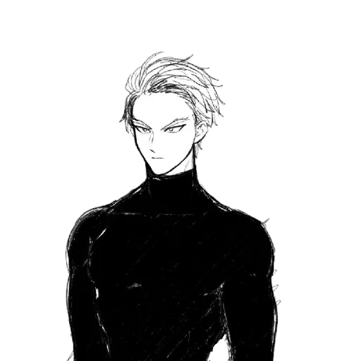 🥰 Стикер «Garou / one punch man» для Telegram