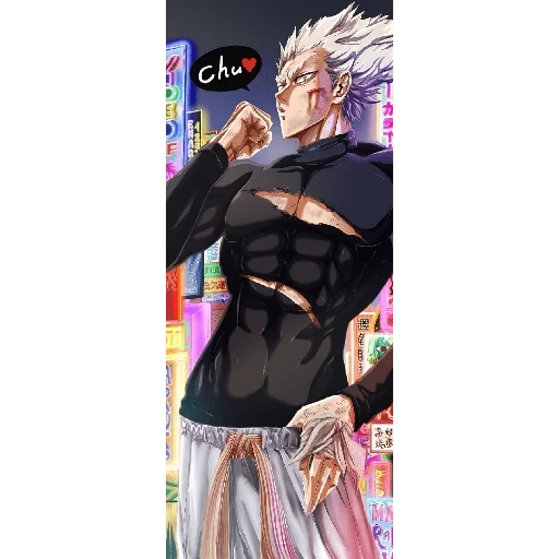 🥰 Стикер «Garou / one punch man» для Telegram