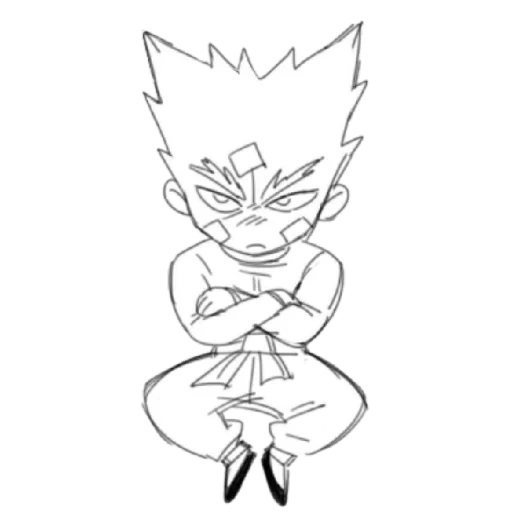 🥰 Стикер «Garou / one punch man» для Telegram
