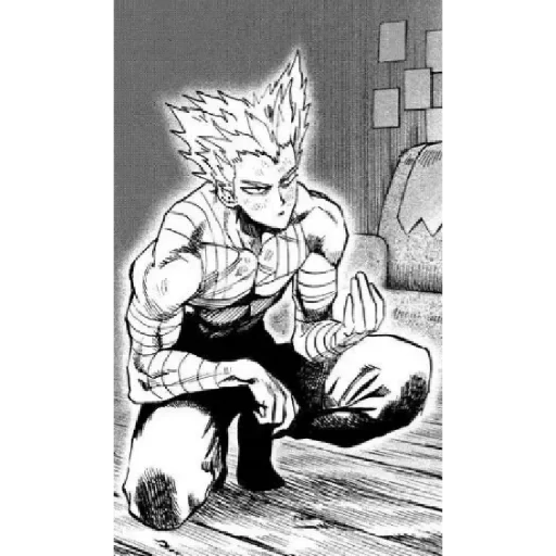 🥰 Стикер «Garou / one punch man» для Telegram