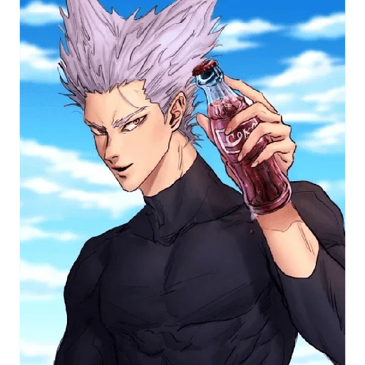 🥰 Стикер «Garou / one punch man» для Telegram
