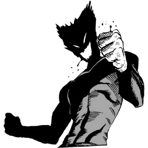 🥰 Стикер «Garou / one punch man» для Telegram