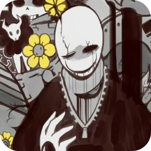🌼 Стикер «Gaster» для Telegram
