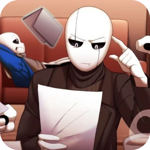 🤔 Стикер «Gaster» для Telegram