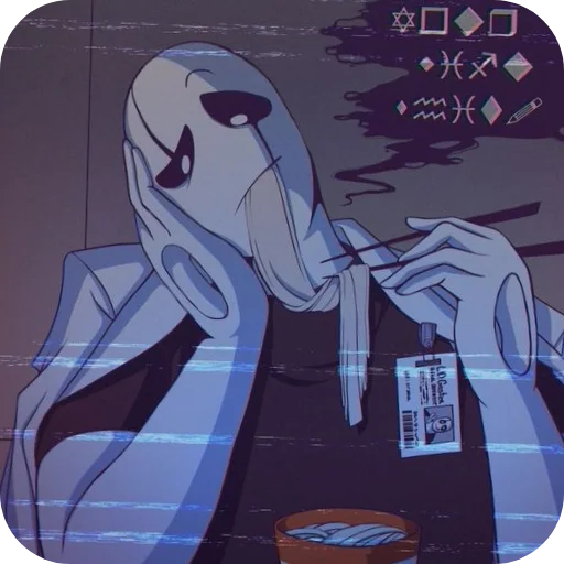 🍜 Стикер «Gaster» для Telegram