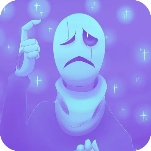 ☹ Стикер «Gaster» для Telegram