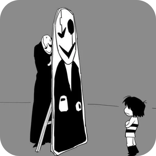 😶 Стикер «Gaster» для Telegram