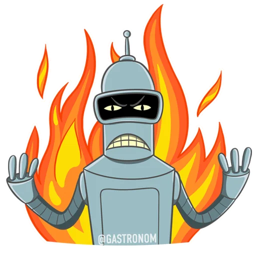 😡 Стикер «GASTRONOM stickers» для Telegram