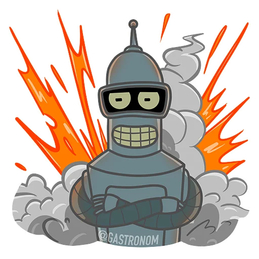 🤯 Стикер «GASTRONOM stickers» для Telegram