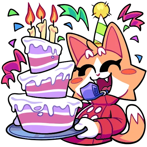 🎂 Эмодзи «Гастрономяу» для Telegram