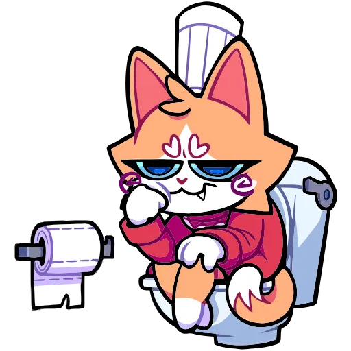 🚽 Эмодзи «Гастрономяу» для Telegram
