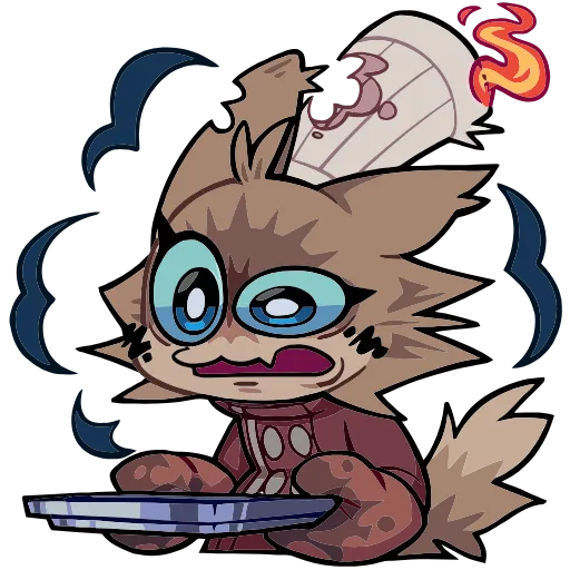 🥴 Эмодзи «Гастрономяу» для Telegram