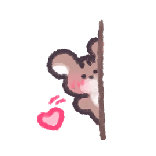 🥺 Стикер «꒰ ; ꒱ ; ୧ ୨» для Telegram