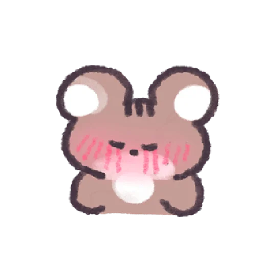 🥺 Стикер «꒰ ; ꒱ ; ୧ ୨» для Telegram