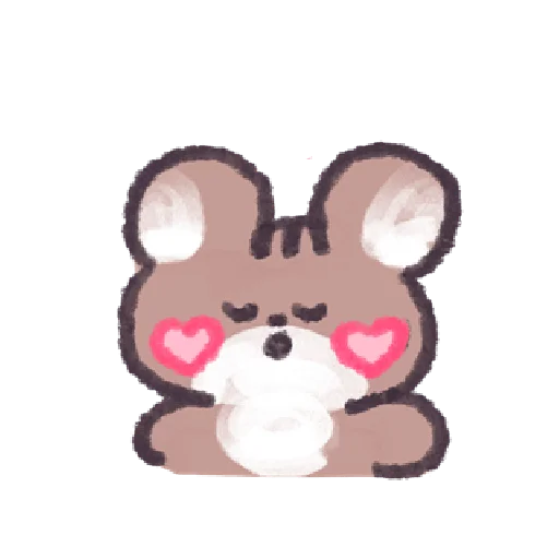💝 Стикер «꒰ ; ꒱ ; ୧ ୨» для Telegram