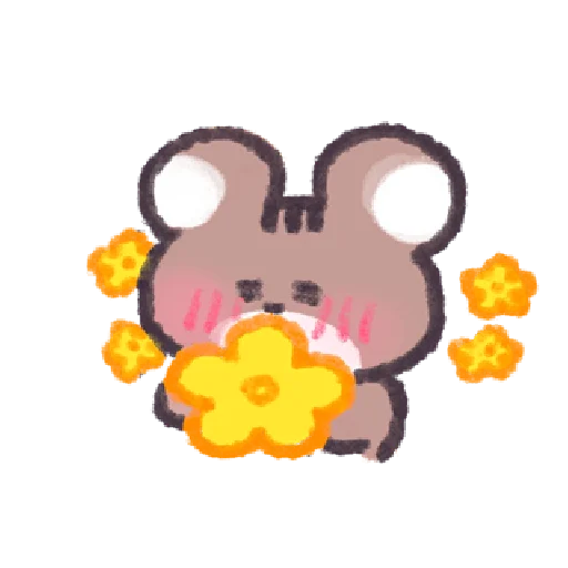 😼 Стикер «꒰ ; ꒱ ; ୧ ୨» для Telegram