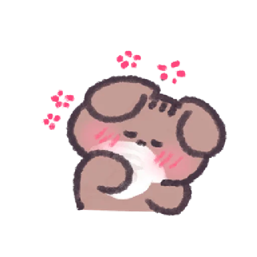 🍺 Стикер «꒰ ; ꒱ ; ୧ ୨» для Telegram