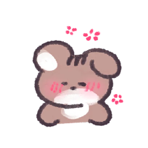 🍺 Стикер «꒰ ; ꒱ ; ୧ ୨» для Telegram