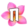🌟 Эмодзи «буквы в цветке» для Telegram