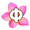 🌟 Эмодзи «буквы в цветке» для Telegram