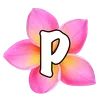 🌟 Эмодзи «буквы в цветке» для Telegram