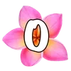 🌟 Эмодзи «буквы в цветке» для Telegram