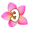 🌟 Эмодзи «буквы в цветке» для Telegram