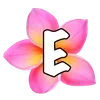 🌟 Эмодзи «буквы в цветке» для Telegram