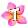 🌟 Эмодзи «буквы в цветке» для Telegram