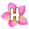 🌟 Эмодзи «буквы в цветке» для Telegram